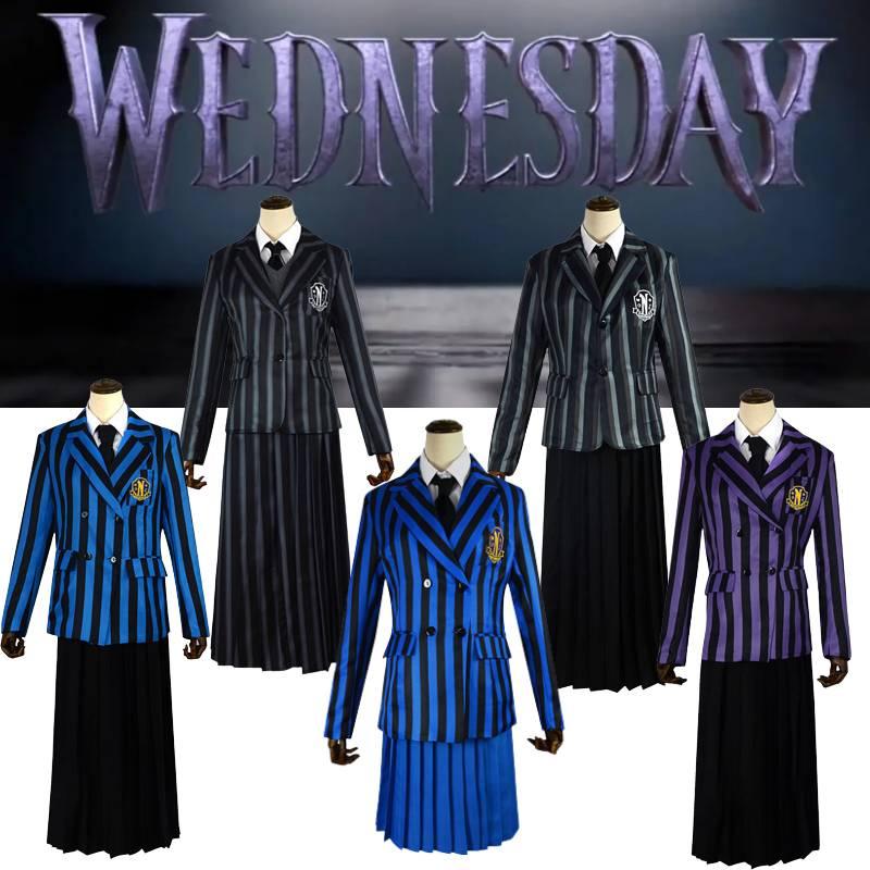 Wednesday Addams The Addams Family School Uniform Carnival Night Dress