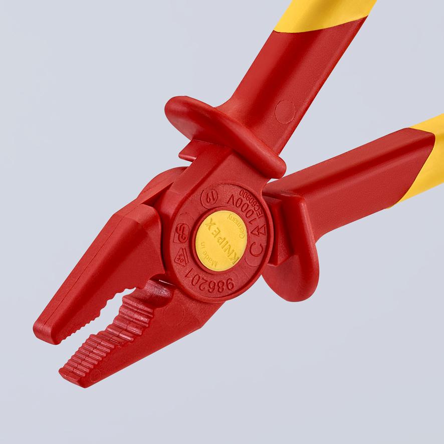 Plastic Insulated Flat Nose Pliers 180Mm - Kn 98 62 01