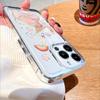 Happy Pink Elephant Lucency Phone Case for IPhone 14 15 16 13 12 11 17 Pro Max 12 13 Mini Soft Cover