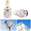 TNC To SMA Connectors Copper TNC SMA Signal Adapter for Computer and Office Use TNC SMA Copper Conversion Head