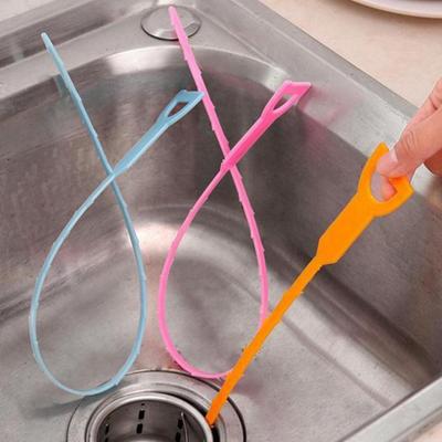 5Pcs Sink Snake Tool Bendable Sink Unclogger Hair Remover Reusable Easy To Use Drain Clog Remover Tool