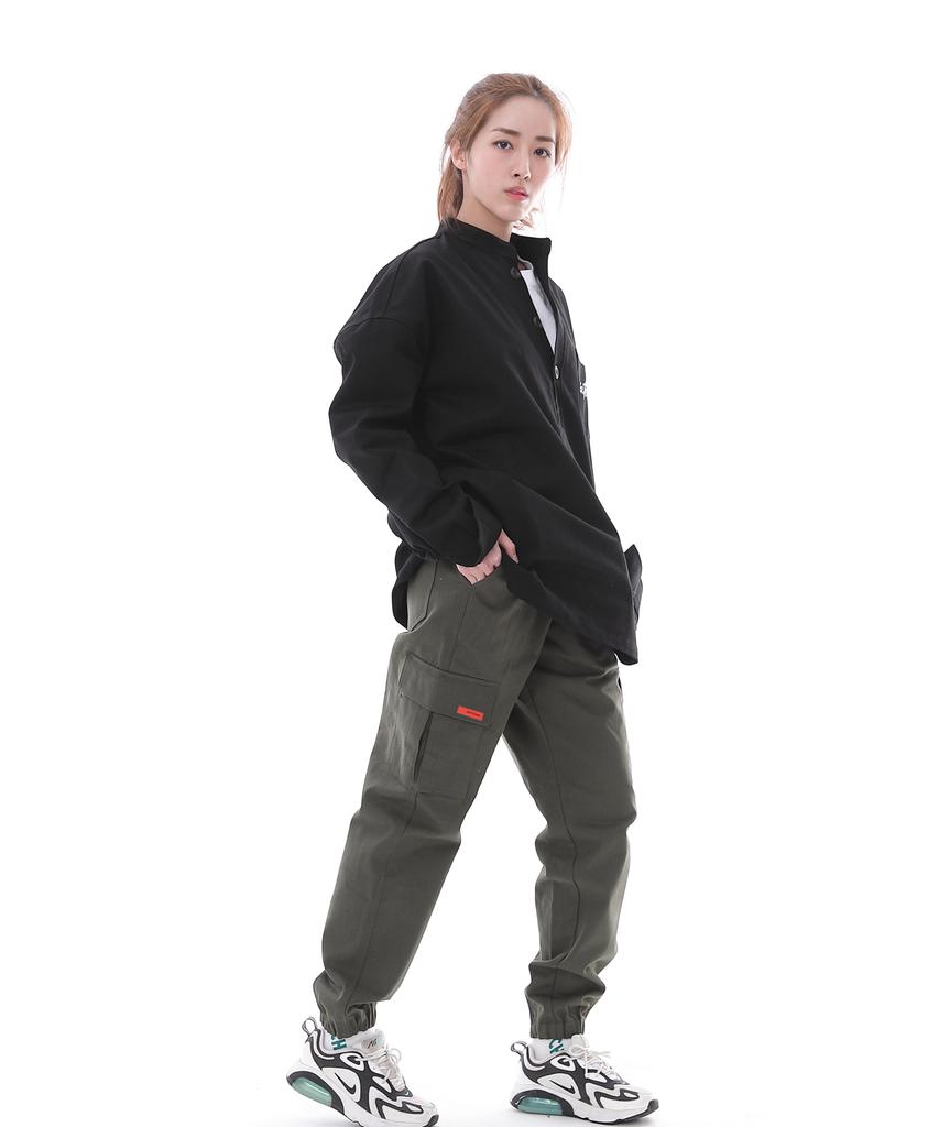 Seinteukeulu Retroline Cargo Jogger Pants Rl-311Cj Khaki
