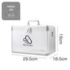 GOWKE Aluminum Alloy Medicine Storage Box