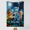 Movie M-Mune Guardian of the Moon-n Throw Thick Comfort Flannel Quilt, Multi-scene Use Indoor Outdoor Daily Nap