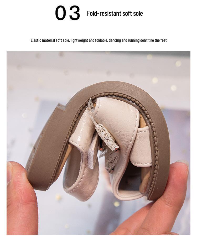 2026 Summer Trendy Girls' Princess Soft Sole Sandals - Closed Toe Casual Baby Shoes