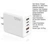 Charger 120W Mobile Phone Fast Charging Type-C US Plug PD/USB Multi-Port Safe Efficient Charging High Power Charger