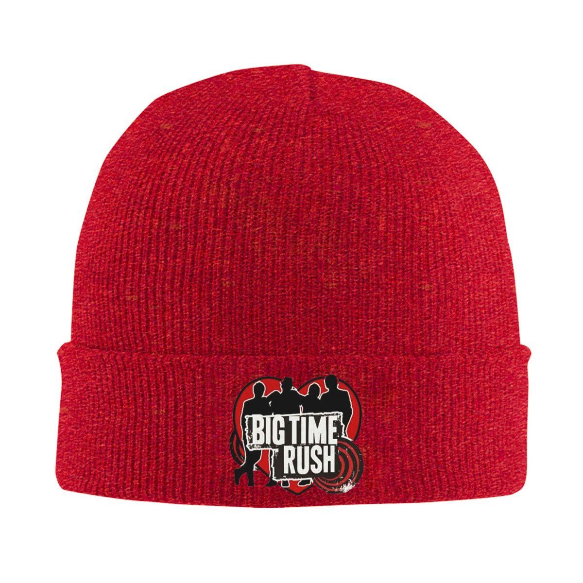 

Big Time Rush Reunion Warm Knitted Cap Winter Knit Bonnet Hat Skullies Beanies Hip Hop Caps for Unisex One Size
