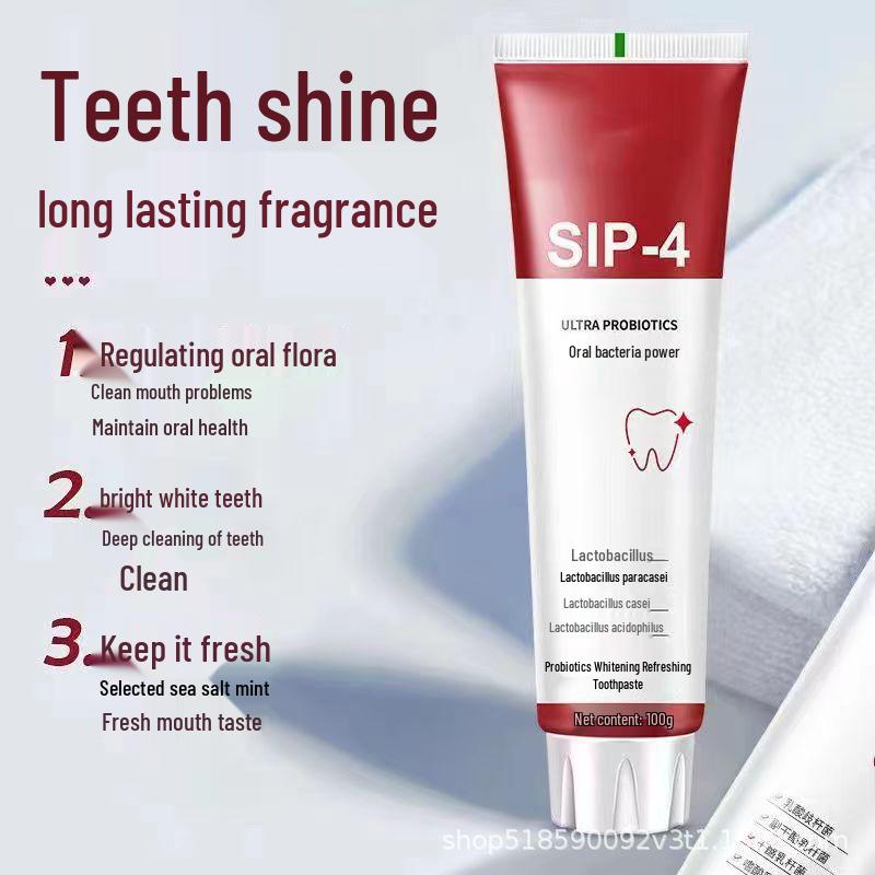 One-Piece Genuine SIP4 Probiotic Whitening & Refreshing Toothpaste - Free Shipping