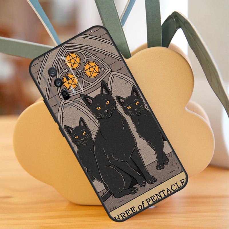 Cats Tarot Witchcraft Case For Xiaomi 14 13 Ultra 11T 12T 13T Pro 12 Lite POCO F6 F5 X6 M6 Pro X5 X3 F3 M5s Cover