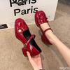 Fashion Chunky Design Ladies Casual Party Shoes 2025 New Model Versatile Comfortable Women's High Heels Gentle Retro Women Shoes