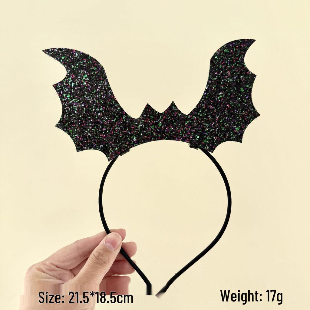 2025 Halloweenská čelenka Vlasové doplňky: Slavnostní rekvizity pro Dušičky a párty setkání