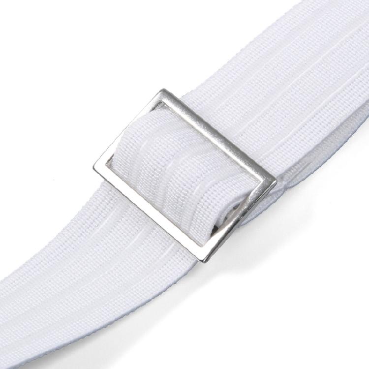 Multiuse Elastic Shirt Belt with Nonslip Designs Stretch Waist Belt Invisible for Formal Business Shirt and Daily Use