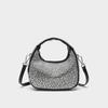 Fashion Flash Diamond Single Shoulder Oblique Span Handbag Women'S High Sense Versatile Niche Design Small