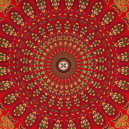 BLESS INTERNATIONAL Tapiz de cama para colgar en la pared con Mandala psicodélico bohemio hippie indio