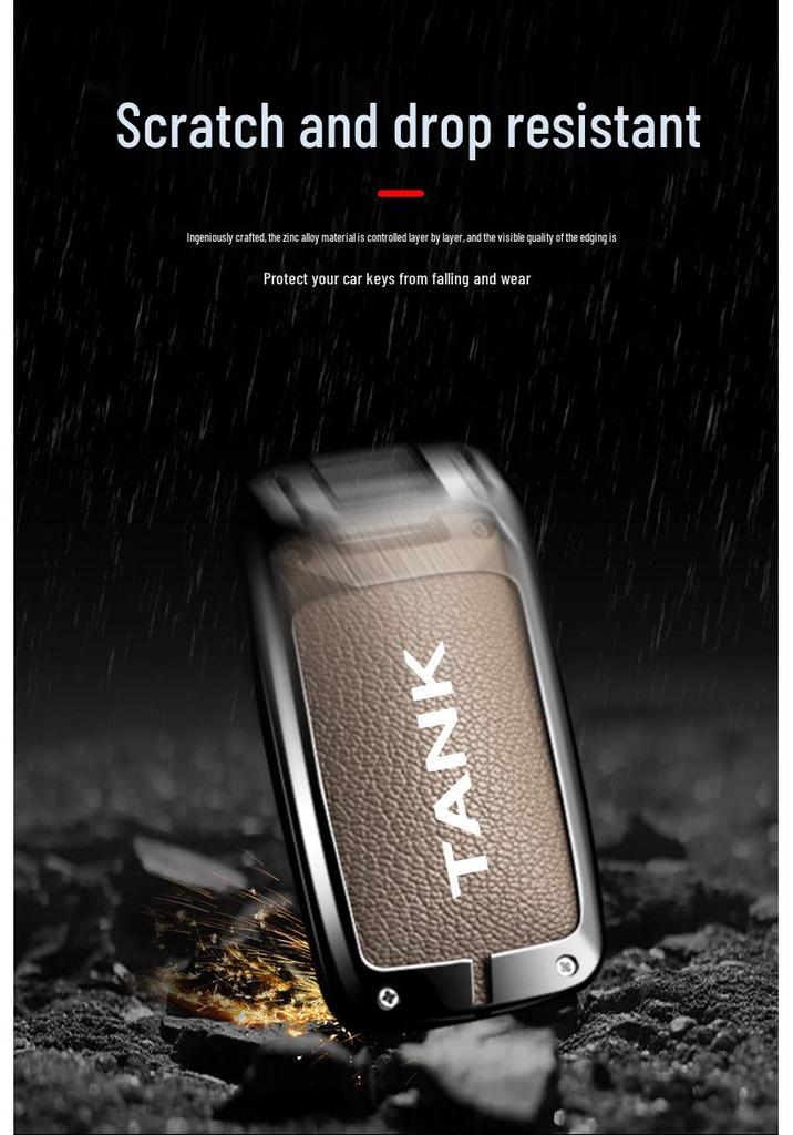 Tank 300 Key Cover with New Logo for 2022 Off-Road and Cyber Tank 500 Models