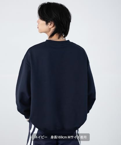 [IMPROVES] [SIDEWAYSTANCE] Drip Logo Heart Fleece Sweatshirt