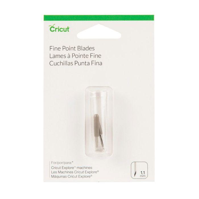 2 lames à pointes fines de rechange Cricut
