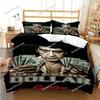 3D Print Tony Montana Scarfaces Bedding Set Duvet Cover Bed Set Quilt Cover Pillowcase Comforter King Queen Size Boys Adult741