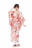 Mobbunny Perfect for Fireworks Summer and Photo Easy To and Includes Flower Hair Set In Pink with Cherry Blossom Women's Yukata/Furisode Set,