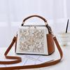 Handheld Small Bag Women's 2026 New Fashion Embroidered Middle-aged Women's Bag Western-style One-shoulder Cross-body KTY