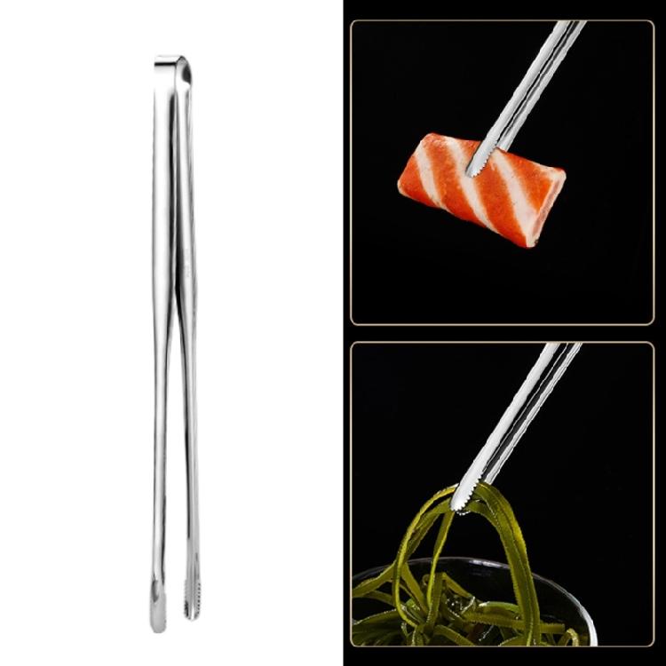 Steel Food Tongs Barbecue Tongs Meat Salad Steak Food Serving Clip Tweezers Long BBQ Cooking Tongs Kitchen Utensils