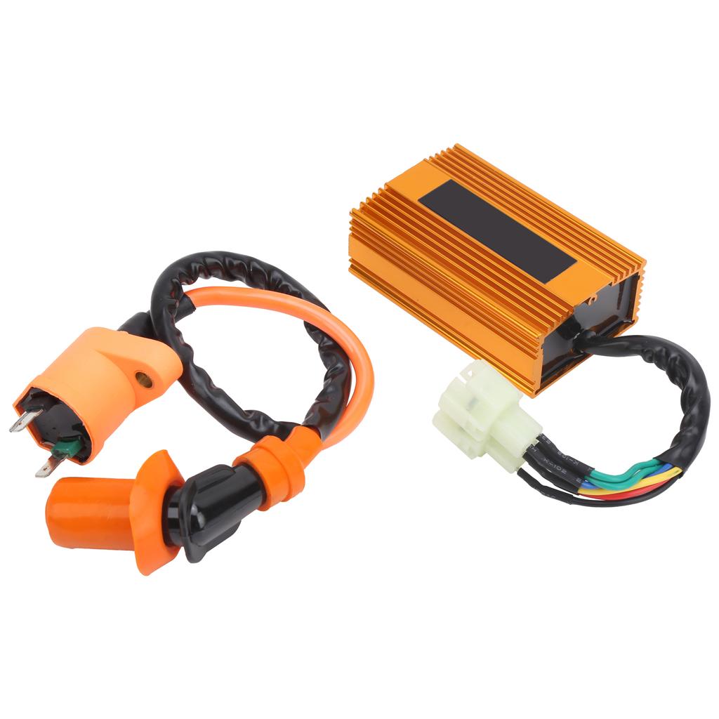 6 Pins CDI Unit Ignition Coil Fit for PIT PRO Bike Trail Bike Dirt Bike Quad ATV 150cc 200cc 250cc