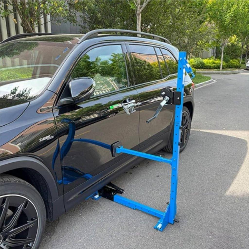 Auto Body Pulling Frame Sturdy Steel Construction Damage Station