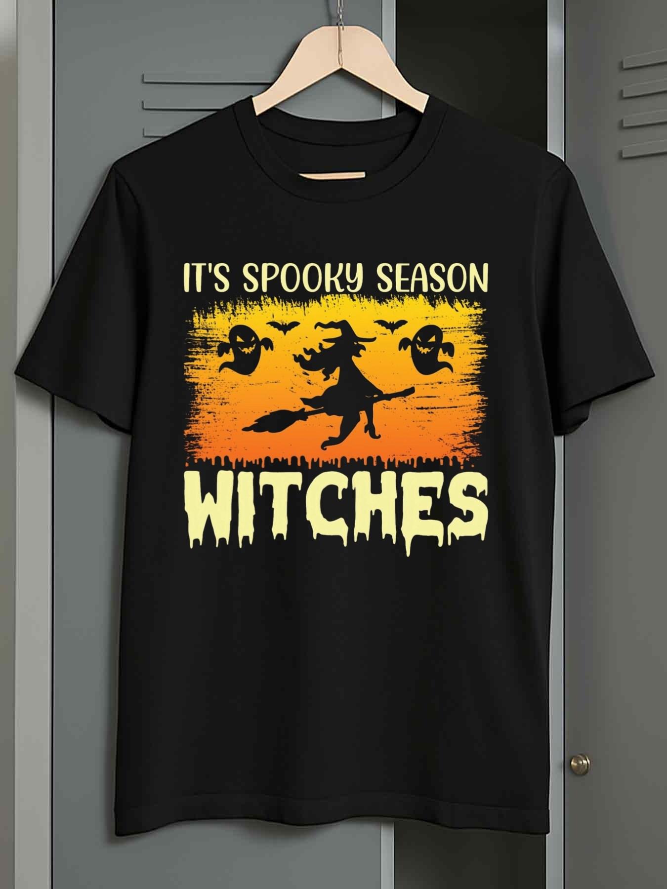 Men s T-Shirt Y2K 1pc Halloween M