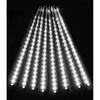 LED Meteor Shower Solar String Lights - Waterproof Outdoor Holiday Tree Decoration