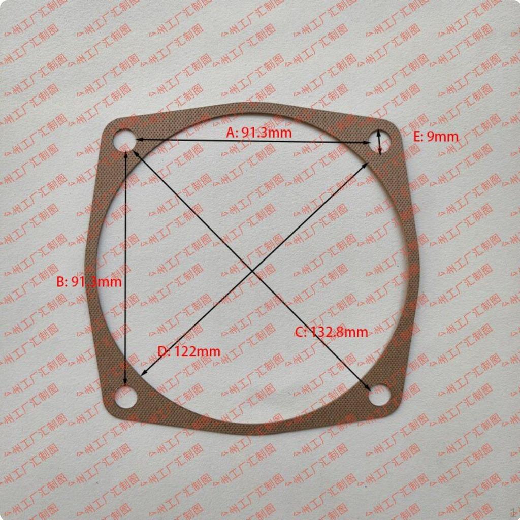 Air Wrench Back Cover Gasket Replacement Part Impact Seal Rear Handle Sealing Pad for