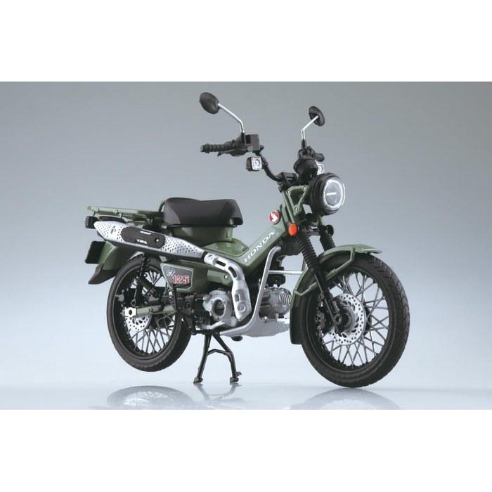Skynet 1/12 Honda CT125 Vélo Terminé Vert Organique Nacré Pré-Peint