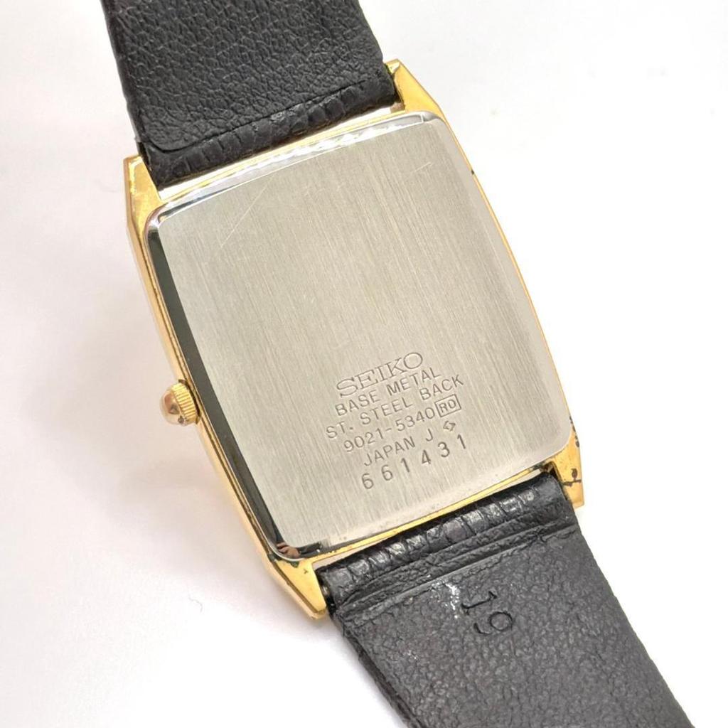Used SEIKO Watch Working Item 9021-5340 Quartz Men's