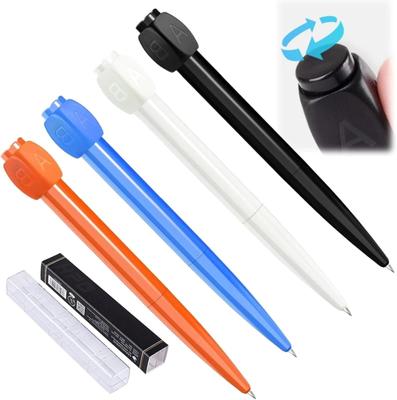 2ml Ink Retractable ABCD Rotary Neuter Pen, Choose Difficult Test Tools, Anxiety With Rotary Pen, Students Use Difficult Choice To Relax And Calm