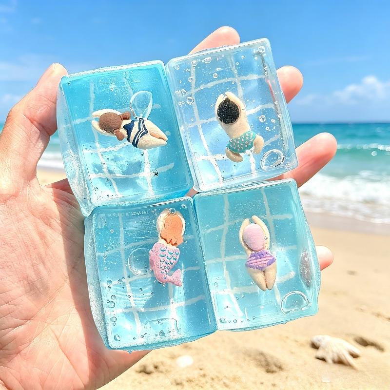 Ocean Pool Party Pinch Cube Creative Toy Popular Maltose Decompression Artifact