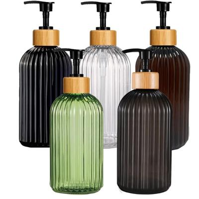 1ks Dávkovače mydla 500ml Kúpeľňa Kuchyňa Doplniteľné Fľaše na ručné mydlo na riad Ideálne pre Dekoráciu drezu v kuchyni Fľaša na mydlo na plnenie