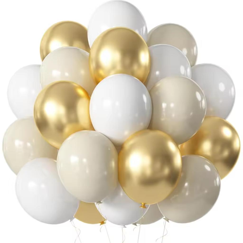 Set Palloncini Blu Bianco Blu Metallico Rosa Oro Rosa Palloncini con Coriandoli Festa di Compleanno Battesimo Decorazioni Matrimonio