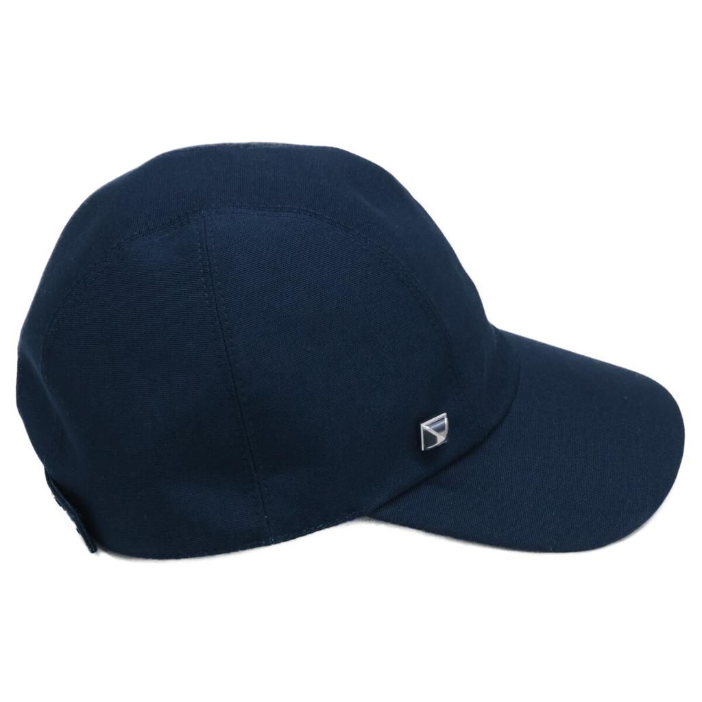 HERMES [/Domestic Regular] Davis Dot Medor Newsboy/ hat 59 NavyUsed