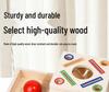 Montessori Color & Shape Recognition Building Blocks for Toddlers