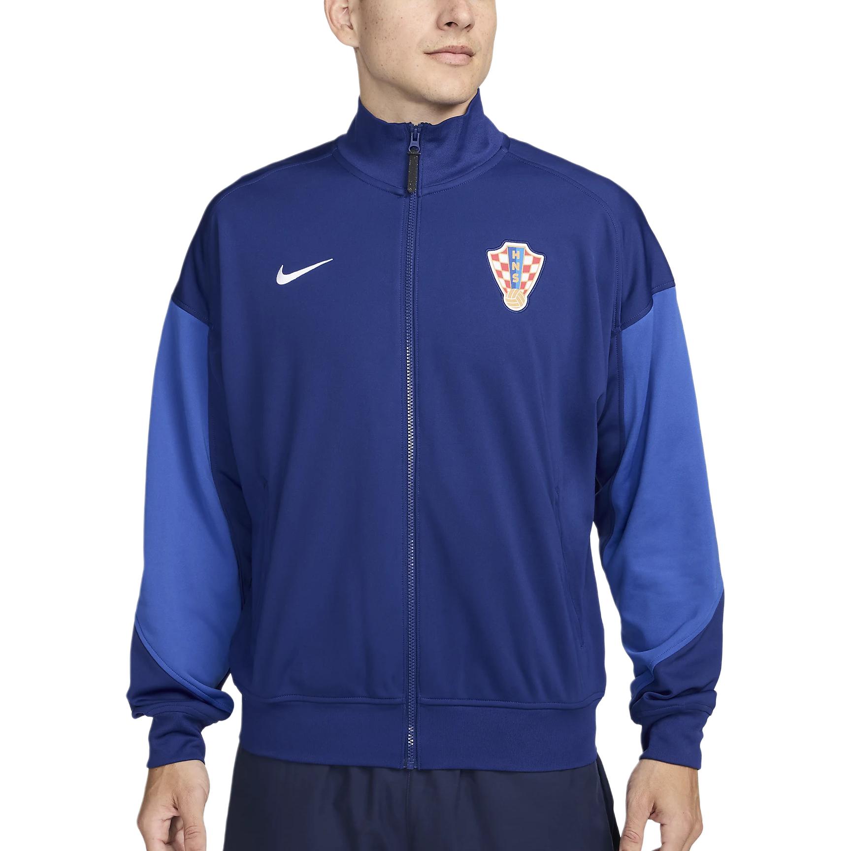 Nike Croatia Academy Pro Jackets & Coats Men s Dark Royal Blue FZ8588-455 S