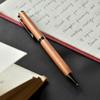 BALLPOINT PEN TWIST wooden ballpoint pen by Hacoa "SLIM 1.0mm" Twist-action +LUMBER (Cherry)