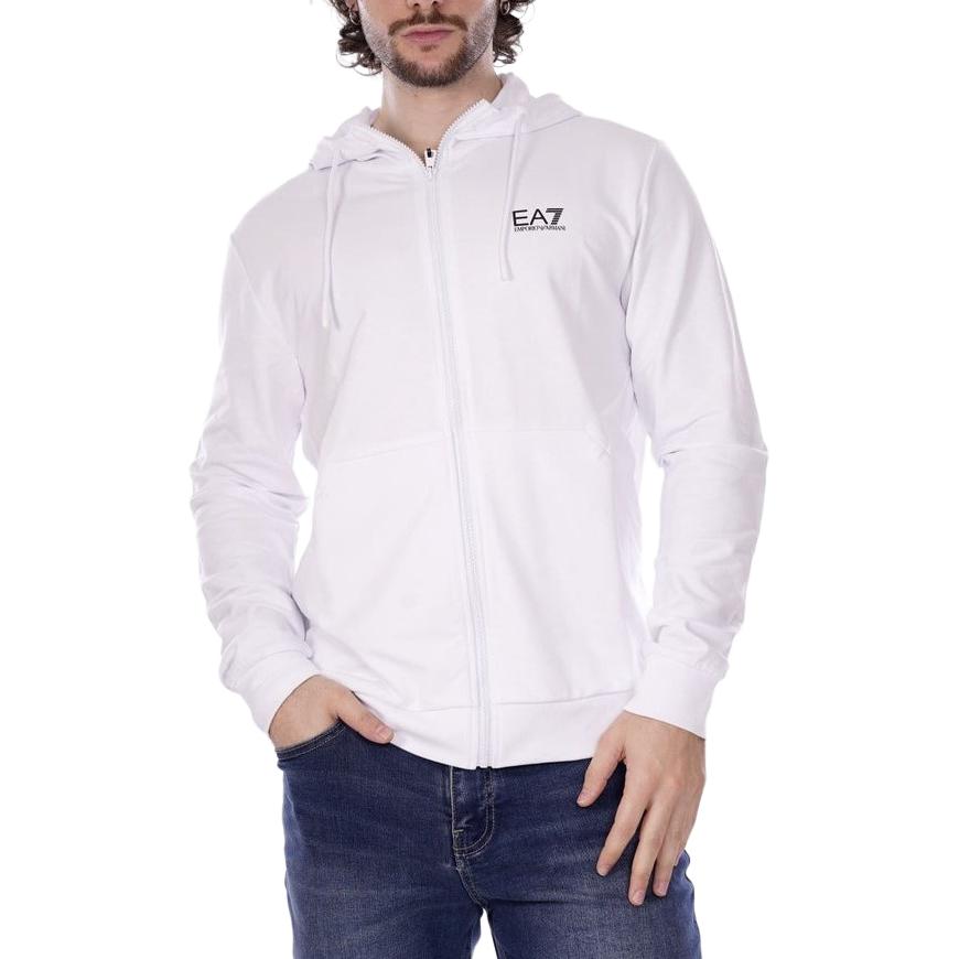 Emporio Armani EA7 Long Sleeve Hooded Sweatshirt Men Tops 3DPM53-PJ05Z-1100