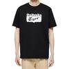 ONITSUKA TIGER Logo Print Round Neck Sports Short Sleeve Drop Shoulder T-Shirt Unisex T-Shirt Black White 2183B173-001