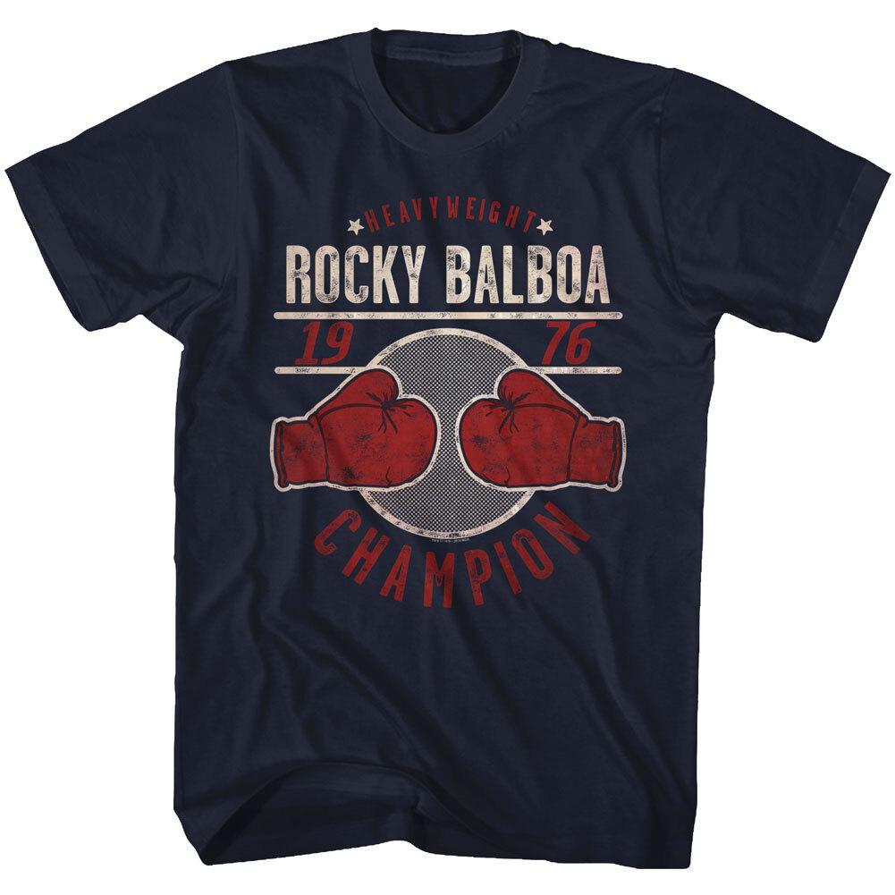 Rocky Movie Rocky Balboa Heavyweight Champion 1976 Men T Shirt XL