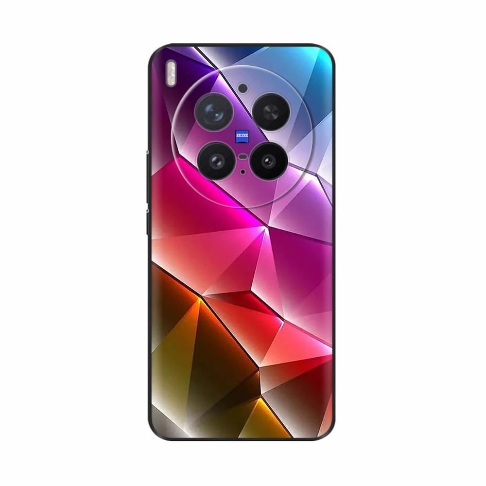For VIVO X300 Pro Case Popular Flowers Cartoon Soft Silicone Phone Back Cover For Vivo X300 X 300 ShockProof Shell Bags Funda