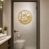 Lucky Carp Design Lily Lotus Decal Lotus Flower Design Metal Decal Hanging Decal  Home Decoration