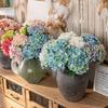 Yousheng Artificial Hydrangea Flowers Faux Hydrangea Blooms with Stem UV Resistant Artificial Flowers for Outdoors Vase Wedding Bouquets Centerpieces