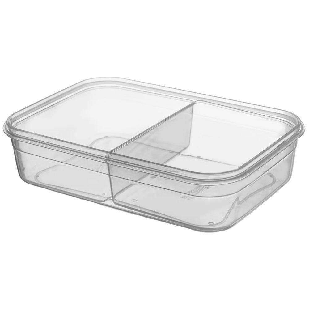 Lunchbox Śniadaniówka Dzielony Pojemnik Śniadaniowy Pudełko Obiad Duży XL