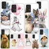 Cute Bunny Baby Rabbits Phnoe Case for Samsung Galaxy A15 A55 A35 A25 A14 A54 A34 A24 A13 A53 A33 A23 A52 A12 A32 A22 A04S A03S
