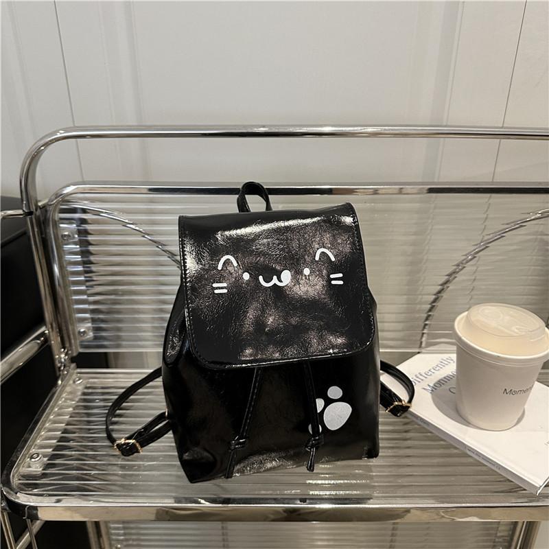 

Красивый повседневный однотонный практичный рюкзак на каждый день, новая универсальная студенческая сумка для учебы и работы, весна-лето чёрный