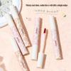 New Matte Waterproof Nude Lip Gloss – Non-Fading, Non-Stick, Gentle Whitening Finish for Everyday Wear